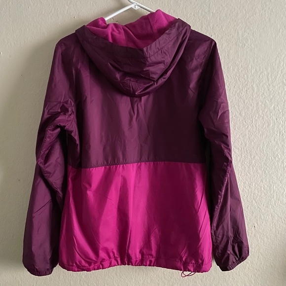 Columbia Women's Flash Forward Lined Windbreaker Jacket Pink/Purple Small - Picture 3 of 9